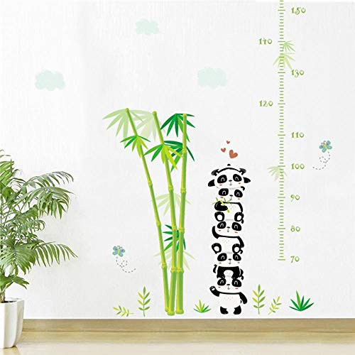 Wall Sticker Cute Panda Bamboo Growth Chart for Kids Rooms Cartoon Animals Height Measure Wall Decals Home Decor DIY Poster Wall Sticker Cute Panda Bamboo Growth Chart for Kids Rooms Cartoon Animals Height Measure Wall Decals Home Decor DIY Poster