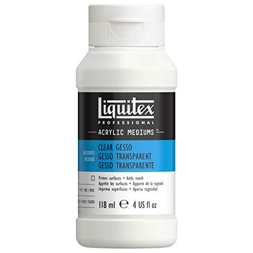 Liquitex Professional Gesso Surface Prep Medium- Clear- 4-oz