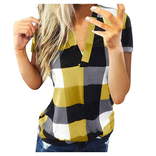 Summer Tops for Women with Sleeves Womens Casual Floral Stripe Print Patchwork Sleeveless T-Shirt Sexy Tops