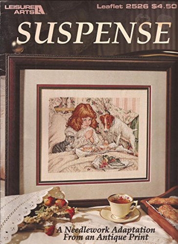 Leisure Arts Leaflet  2526 SUSPENSE Cross Stitch Pattern Color Chart