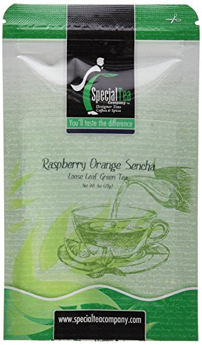 Special Tea Sencha Green Tea- Raspberry Orange- 1 oz