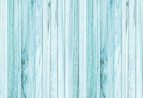 Yeele Wood Floor Backdrops 7x5ft /2.2 X 1.5M Light Blue and White Vertical Stripes Wooden Board Adult Artistic Portrait Photoshoot Props Photography Background