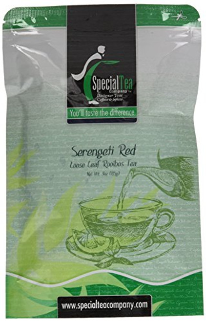 Special Tea Serengeti Red Rooibos Tea, Loose Leaf, 3 Ounce Special Tea Serengeti Red Rooibos Tea, Loose Leaf, 3 Ounce