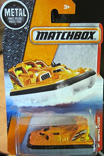Matchbox 2016 MBX Heroic Rescue Amphi Flyer Hovercraft 91/125- Orange