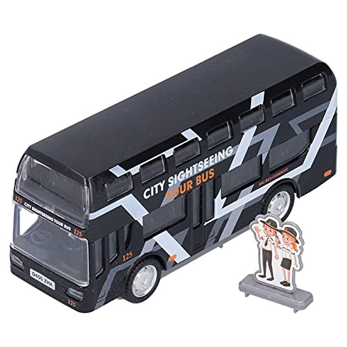 Zerodis Alloy School Bus Model Toy- 1-50 Simulated Pull Back Vehicle Toys Children Sightseeing Bus Model Diecast Model Toy Car with Sound and Light for Kids 3Plus Years Old-Black- Zerodis Alloy School Bus Model Toy- 1-50 Simulated Pull Back Vehicle Toys Children Sightseeing Bus Model Diecast Model Toy Car with Sound and Light for Kids 3Plus Years Old-Black-