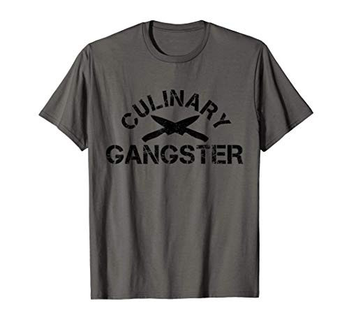 Funny Chef - Culinary Gangster Kitchen Knifes Cooking Gift T-Shirt