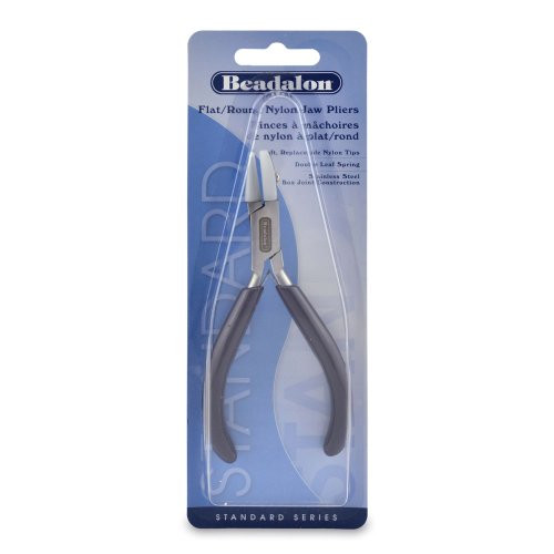 Beadalon Nylon Jaw Round/Flat Nose Pliers