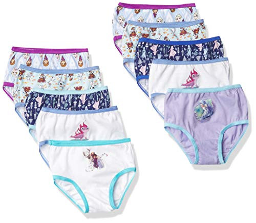 Disney Girls Panty Multipacks- Frozen 10PK- 6