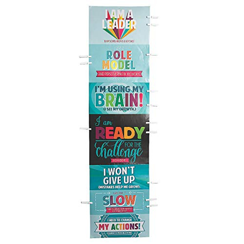 Fun Express Growth Mindset Behavior Chart - 31 Pieces - Educational and Learning Activities for Kids Fun Express Growth Mindset Behavior Chart - 31 Pieces - Educational and Learning Activities for Kids