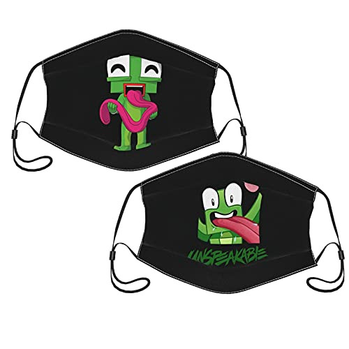 Un-Speak-Able Face Mask Reusable Washable Balaclavas Face Covers for Men Women