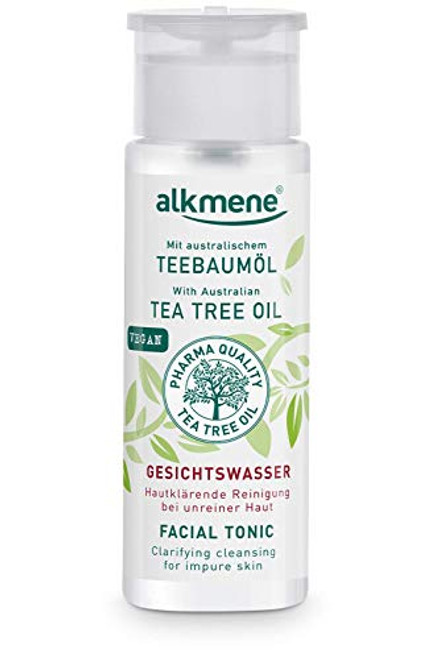 Tea Tree Oil Facial Toner with Witch Hazel Imported from Germany Paraben Free Vegan Facial Toner With Natural Pharmaceutical Grade Tea Tree Oil and Witch Hazel for Acne Prone Skin by Alkmene Tea Tree Oil Facial Toner with Witch Hazel Imported from Germany Paraben Free Vegan Facial Toner With Natural Pharmaceutical Grade Tea Tree Oil and Witch Hazel for Acne Prone Skin by Alkmene