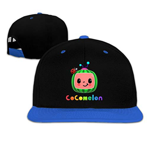 Cocomelon Tv Cartoon Kids Hat for Toddler Or Little Boys Girls- Adjustable Comfortable Cap Hat Classic Baseball Cap Blue