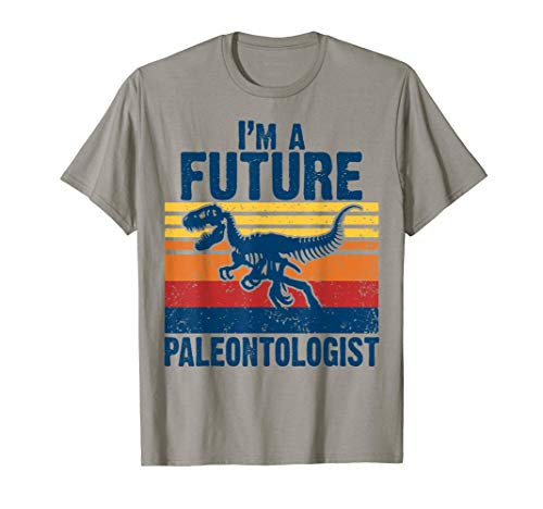 I'm a Future Paleontologist Vintage Paleontology Dinosaurs T-Shirt