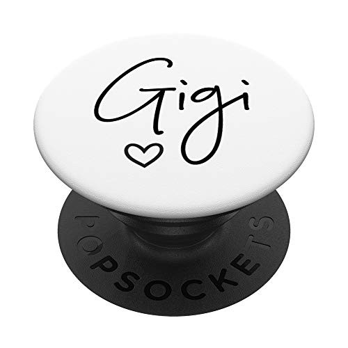 Gigi Gift For Grandma Women Mother's Day From Grandkids PopSockets PopGrip- Swappable Grip for Phones  and  Tablets
