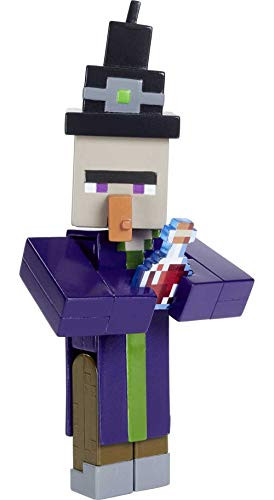 Minecraft Witch 3.25 3.25inch scale Video Game Authentic Action Figure with Accessory and Craft-a-block
