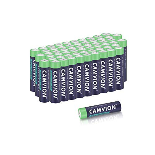 CAMVION 1.5V LR03- LR3- AAA- MN2400- AM4- D5323- D5923 Alkaline Batteries- High Capacity Batteries -60 Pack-