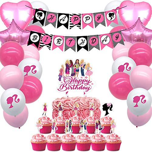 Party Favors Girl Party Supplies Cake Toppers Balloons Banners Cake Toppers Decorations Girls Theme Birthday Party Party Favors Girl Party Supplies Cake Toppers Balloons Banners Cake Toppers Decorations Girls Theme Birthday Party