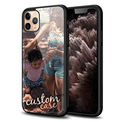 Customized Case for iPhone 11 Pro Max Personalized Custom Picture Phone Case Customizable Slim Soft and Hard Tire Shockproof Protective Phone Cover Case Make Your Own Phone Case -iPhone 11 Pro Max-