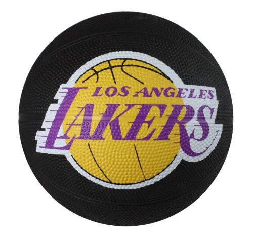 Spalding NBA Los Angeles Lakers Mini Rubber Basketball Spalding NBA Los Angeles Lakers Mini Rubber Basketball