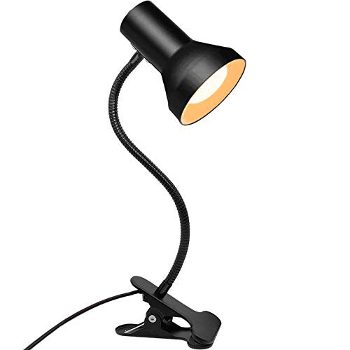 Desk Lamp Eye-Caring Table Lamps- 360Rotation Gooseneck Clip on Lamp- Portable Reading Book Light- Clamp Light- Eye-Caring Study Desk Lamps for Bedroom and Office Home Lighting-Black Desk Lamp Eye-Caring Table Lamps- 360Rotation Gooseneck Clip on Lamp- Portable Reading Book Light- Clamp Light- Eye-Caring Study Desk Lamps for Bedroom and Office Home Lighting-Black