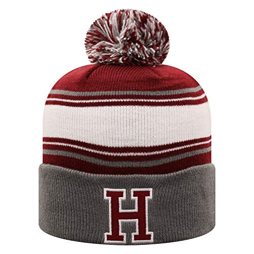 Top of the World Harvard Crimson Men's Ambient Warm Team Icon Knit Hat- One Fit