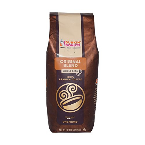 Dunkin' Donuts Whole Bean Coffee - 1 lb (Original Blend) Dunkin' Donuts Whole Bean Coffee - 1 lb (Original Blend)