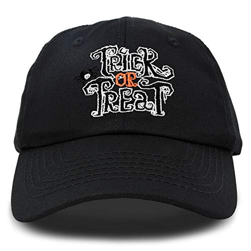 DALIX Trick or Treat Hat Womens Halloween Baseball Cap in Black