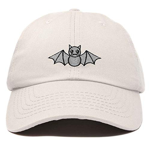 DALIX Cute Bat Hat Womens Baseball Cap in Beige