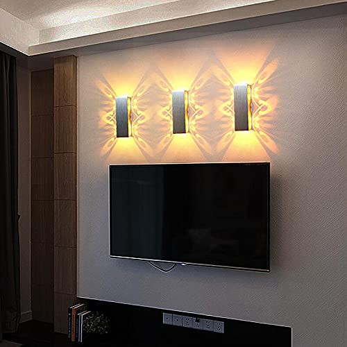 Led Wall Light Modern Led Wall Light Kitchen Corridor Child Spotlight Living Room Modern Bedroom Lights Modern Fashion Led Wall Lamp 6W Wall Lamp Upper and Lower Aluminum Lamps Ac110 240V Wall Lamp