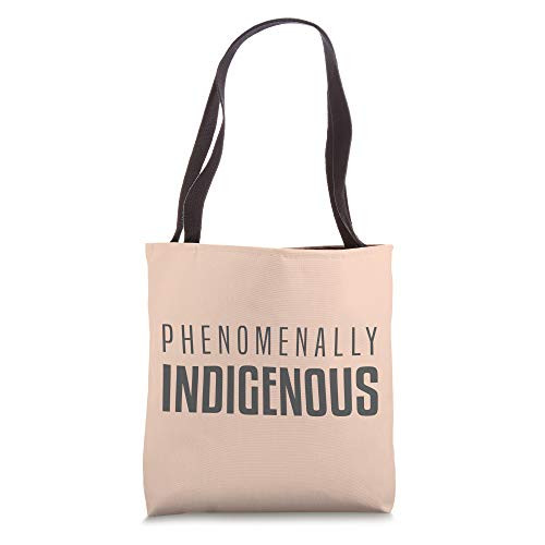Phenomenally Indigenous Native American Woman Peach Tote Bag