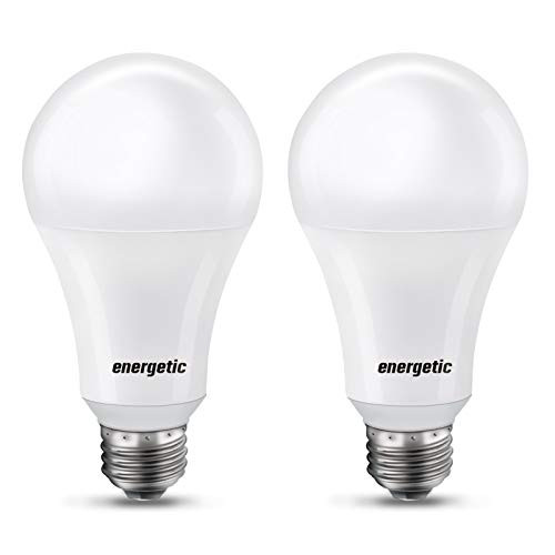 150 watt Light Bulb- 2600LM Super Bright Light Bulbs- Soft White 2700K- A21 LED Bulb Dimmable- E26 Standard Base- UL Listed- Damp Rated- 2 Pack