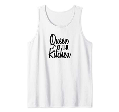 Queen Of The Kitchen Cooking Chef Tank Top