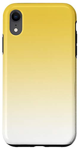 iPhone XR Ombre Bright Yellow Orange Pattern AEJ158 Case
