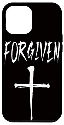 iPhone 12 Pro Max Forgiven Christian Faith Cross Bible Jesus Nails Salvation Case