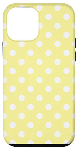 iPhone 12 mini Yellow Orange Polka Dot Pattern AEH654 Case