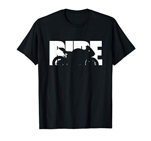 Ride Bike Design Motorcycle Shirt - Biker Life T-Shirt