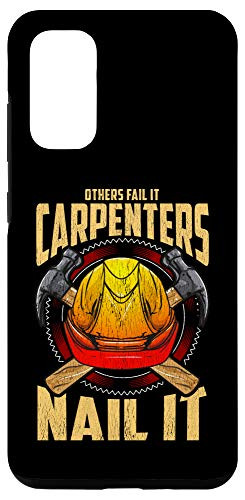 Galaxy S20 Others Fail It- Carpenters Nail It Funny Carpentering Pun Case
