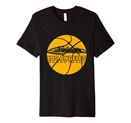 LA Basketball Lover Gift - Los Angeles Basketball-Lakers Premium T-Shirt LA Basketball Lover Gift - Los Angeles Basketball-Lakers Premium T-Shirt