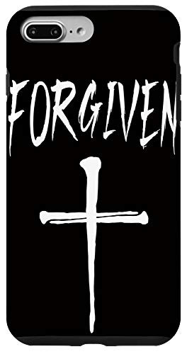 iPhone 7 Plus/8 Plus Forgiven Christian Faith Cross Bible Jesus Nails Salvation Case