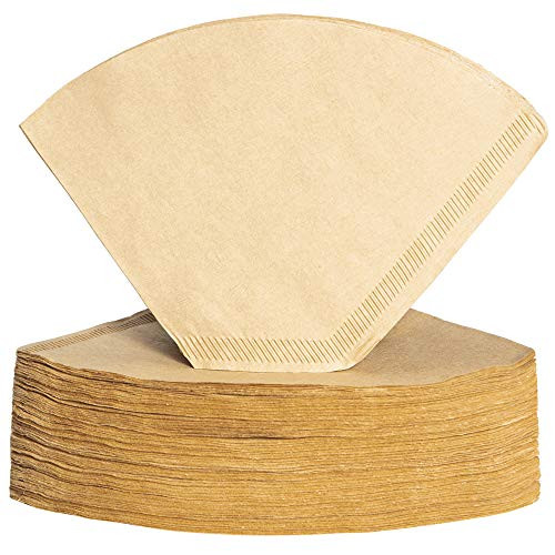 DOLOPL Coffee Filter Coffee Filters Cone Paper Coffee Filter Disposable Natural Unbleached Dripper Filter 4-6 Cup for Pour Over Coffee Makers 200 Counts