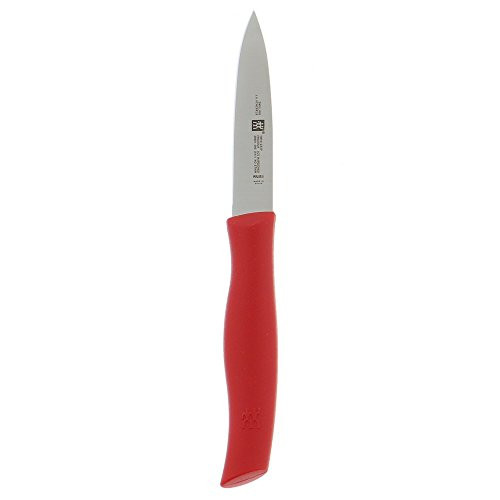 ZWILLING J.A. Henckels 38601-091 TWIN Grip Paring Knife 3.5-inch Red