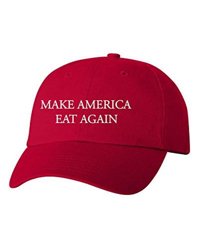 Make America Eat Again Dad Hat Cap Baseball Adjustable New - Red