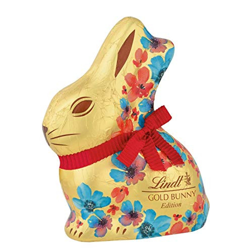 Lindt Limited Spring Edition Floral Milk Chocolate Easter Gold Bunny - 3.5 Oz Lindt Limited Spring Edition Floral Milk Chocolate Easter Gold Bunny - 3.5 Oz