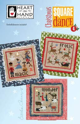 Christmas Square Dance 4 Cross Stitch Chart