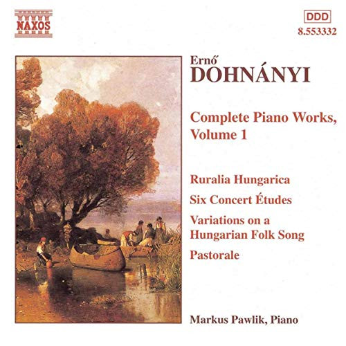 Dohnanyi- Complete Piano Works- Vol. 1