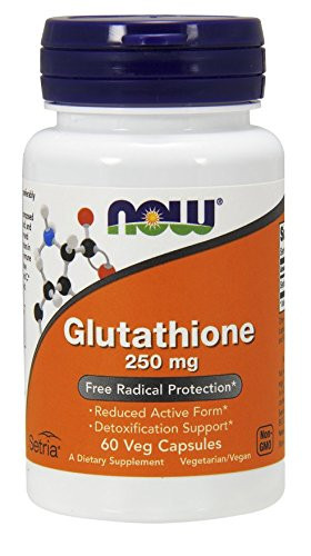 Now Foods- L-Glutathione 250mg- 60 vcaps
