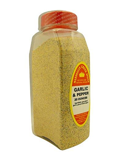 Marshall's Creek Spices Marshalls Creek Spice Co. Garlic  and  Pepper Seasoning- XL Size- 20 Oz