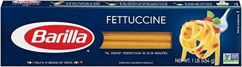 Barilla Fettuccine - 16 oz - Package of 6 -1lb boxes-