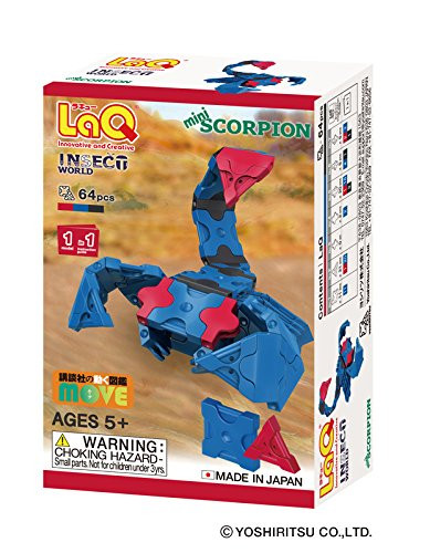 LaQ Blocks LAQ003249 Mini Scorpion - 2.05 oz.