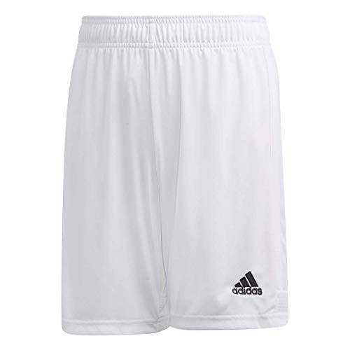 adidas Boys' Tastigo 19 Shorts- White/White- Medium